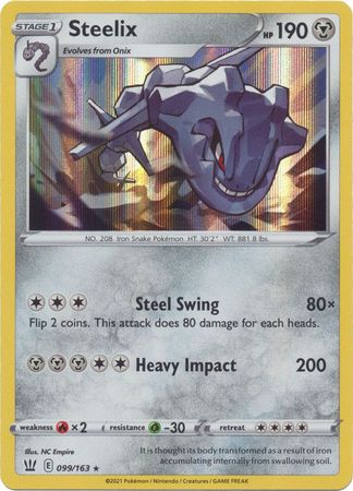 Steelix - 99/163 - Holo Rare