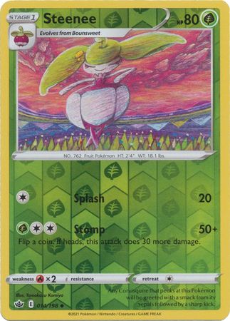 Steenee - 14/198 - Uncommon Reverse Holo