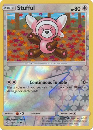 Stufful - 181/236 - Common Reverse Holo