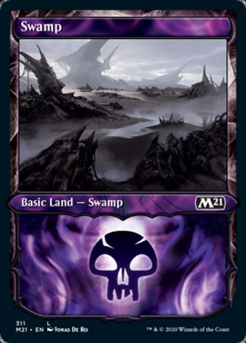 Swamp - 311/274 - Land Showcase Foil