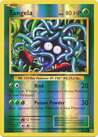 Tangela - 8/108 - Common Reverse Holo