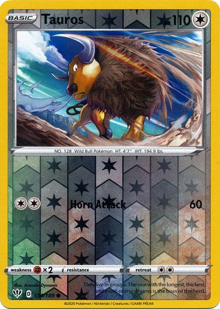 Tauros - 134/189 - Common Reverse Holo