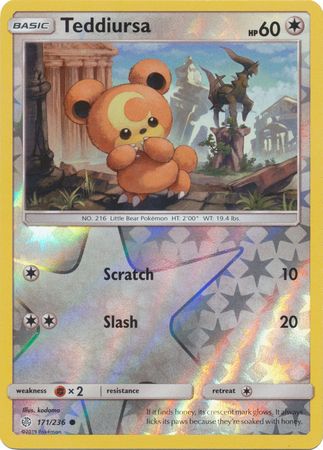 Teddiursa - 171/236 - Common Reverse Holo