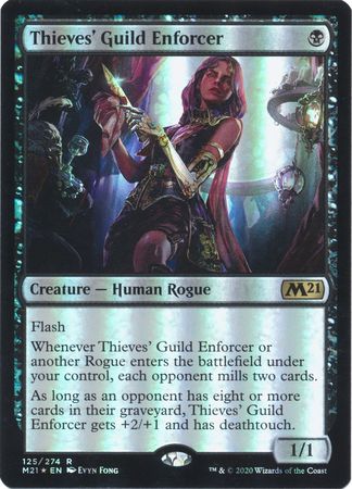 Thieves' Guild Enforcer - 125/274 - Rare Foil