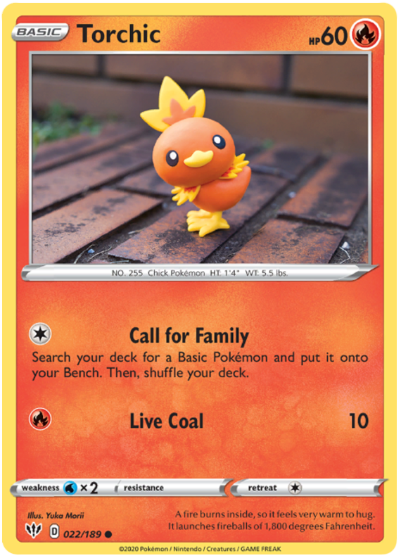 Torchic - 22/189 - Common