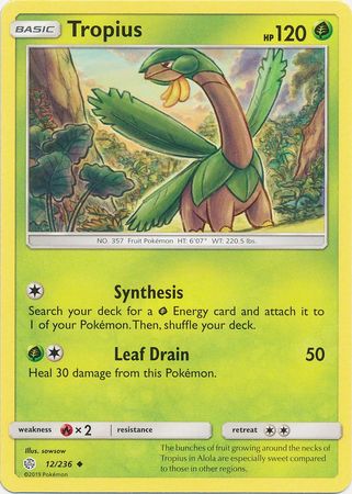 Tropius - 12/236 - Uncommon