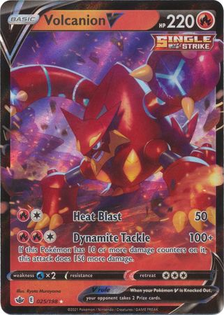 Volcanion V - 25/198 - Ultra Rare