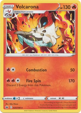 Volcarona - 24/198 - Rare