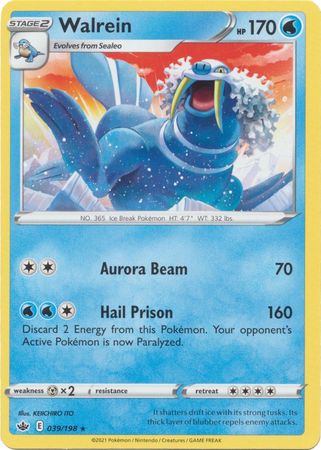 Walrein - 39/198 - Rare