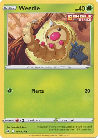 Weedle - 1/198 - Common