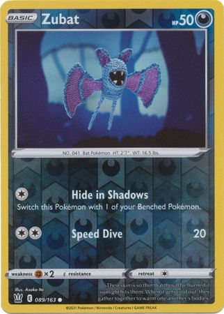 Zubat - 89/163 - Common Reverse Holo